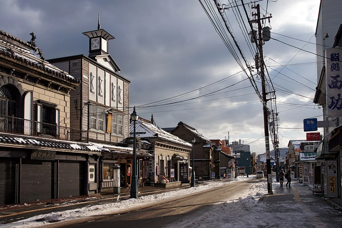 Otaru town walk